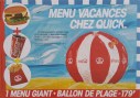 PM 27. 1988 08 Menu vacances chez Quick - 22.4x32cm  2x (Small)